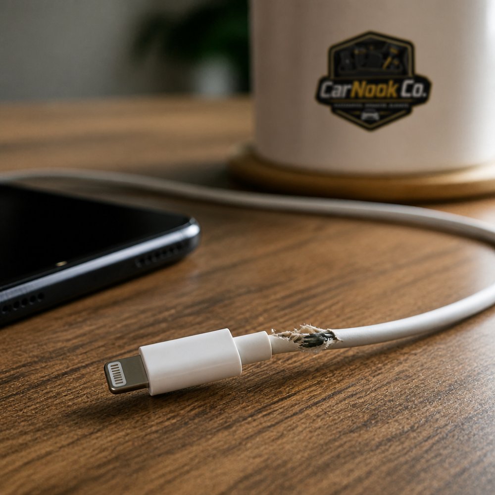 Protect Your Phone Charging Cable From Fraying