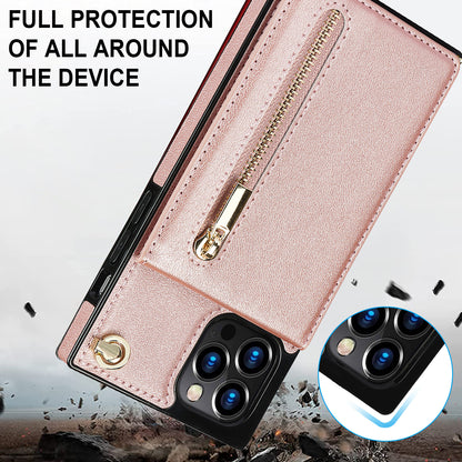 crossbody phone case with card storage