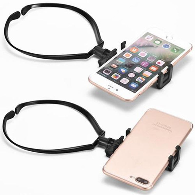 neck phone holder for hands-free use