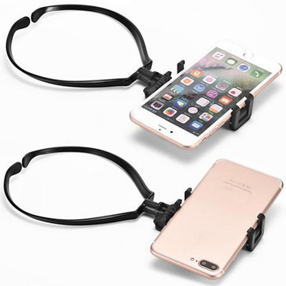 neck phone holder for hands-free use