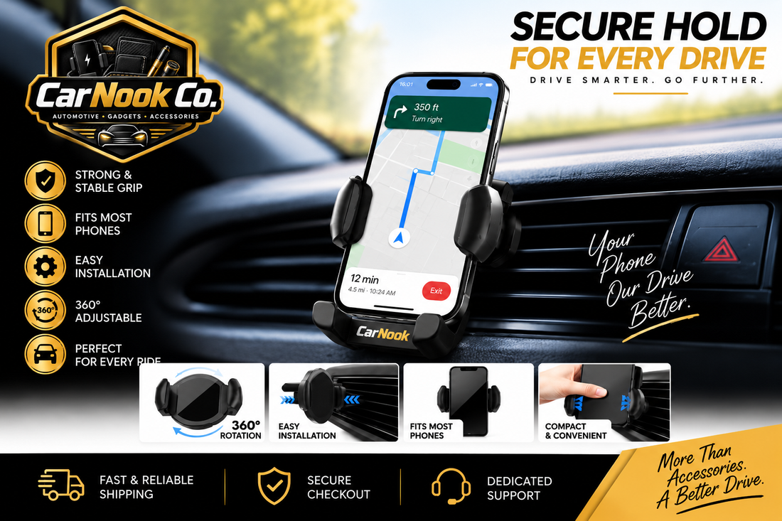 CarNook™ MagClip Phone Holder